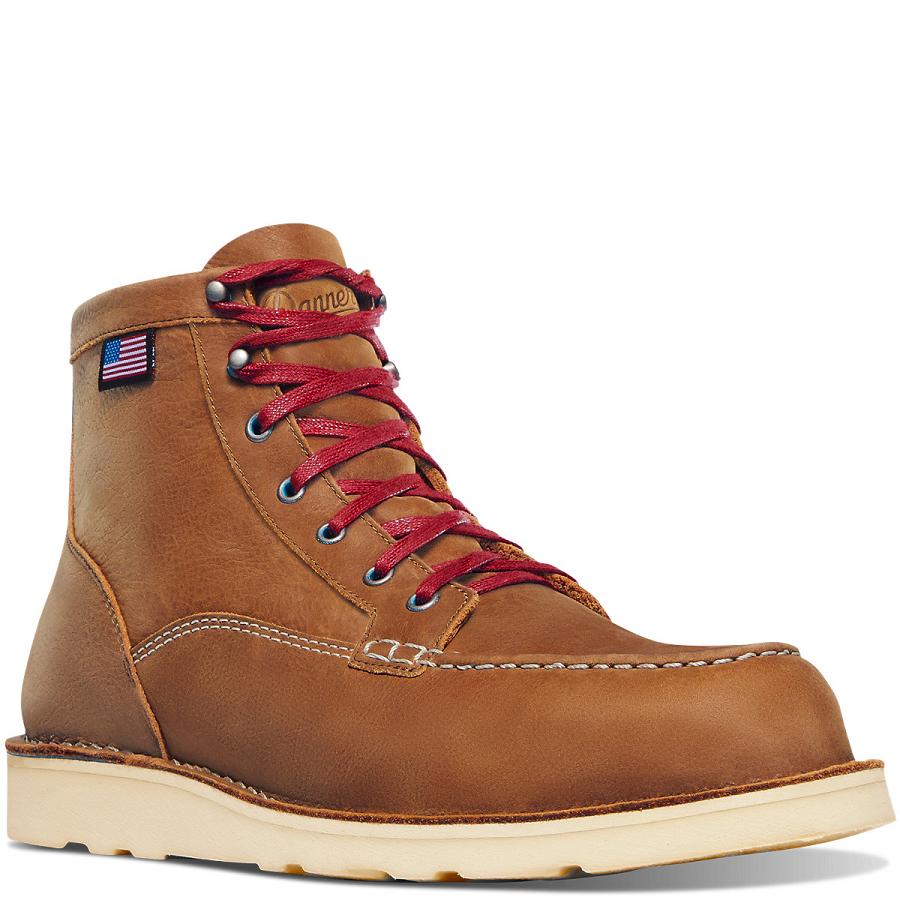 Danner Bull Run Lux Stivali Uomo Marroni | IT4181KI