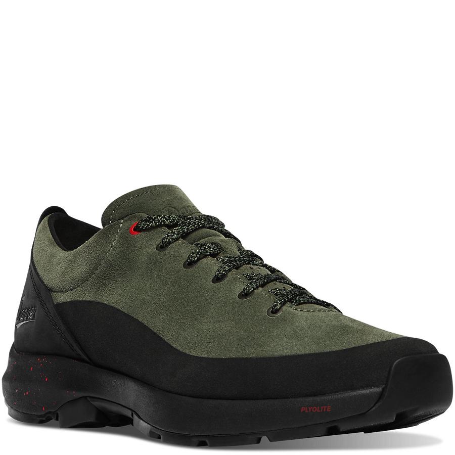 Danner Caprine Low Scamosciate Scarpe Trekking Uomo Verde Oliva | IT4272TV