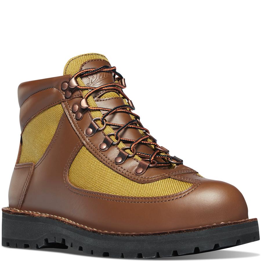 Danner Feather Light Stivali da Lavoro Uomo Caffè | IT4123BC