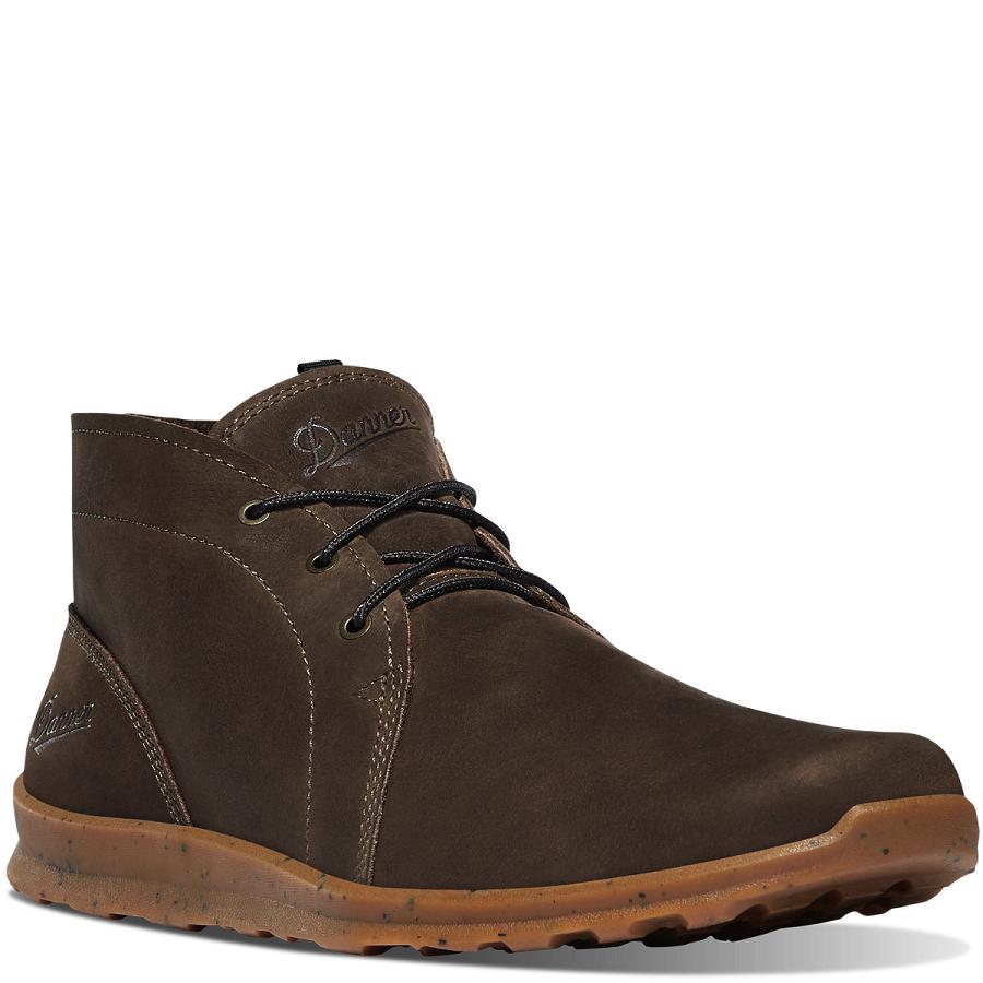 Danner Forest Chukka Stivali da Lavoro Uomo Cioccolato | IT4149NB