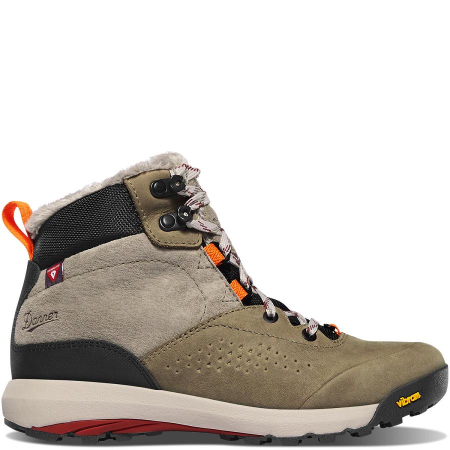 Danner Inquire Mid Insulated Stivali Donna Verde Oliva | IT4585RW