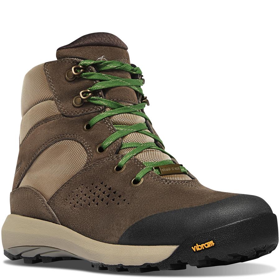 Danner Inquire Mid Stivali Donna Marroni Verdi | IT4586EX