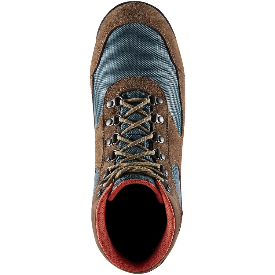 Danner Jag Dry Weather Stivali da Lavoro Uomo Marroni Blu | IT4155AP