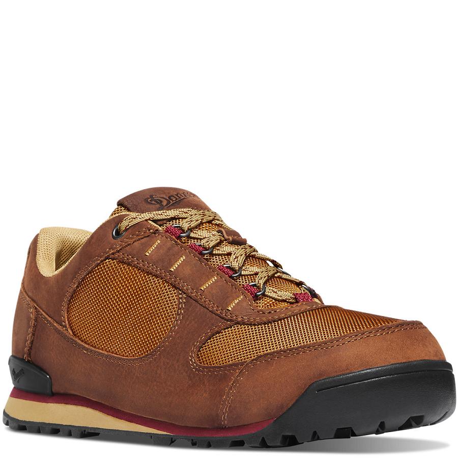 Danner Jag Low Scarpe Trekking Uomo Rosse | IT4280VD