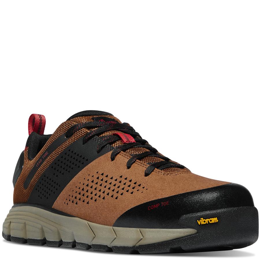 Danner Lavoro Lead Time Composite Punta (NMT) Scarpe Trekking Uomo Marroni | IT4266AP