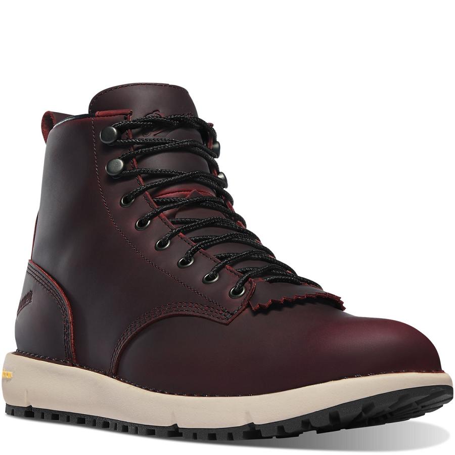 Danner Logger 917 Stivali Uomo Bordeaux | IT4195TV