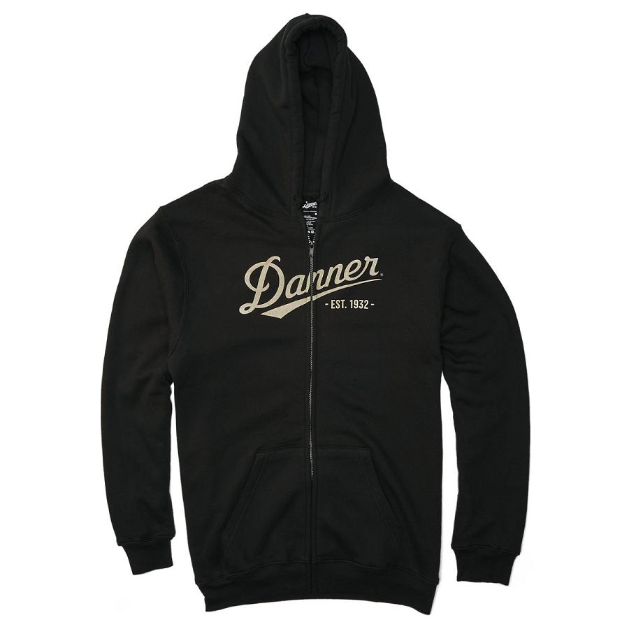 Danner Logo Hoodie Zip-Up Abbigliamento Uomo Nere | IT4032SO