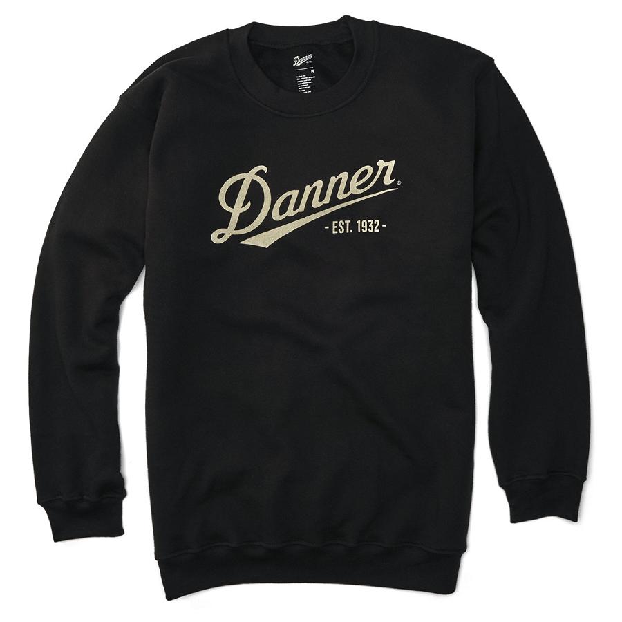 Danner Logo Sweatshirt Abbigliamento Donna Nere | IT4449AP