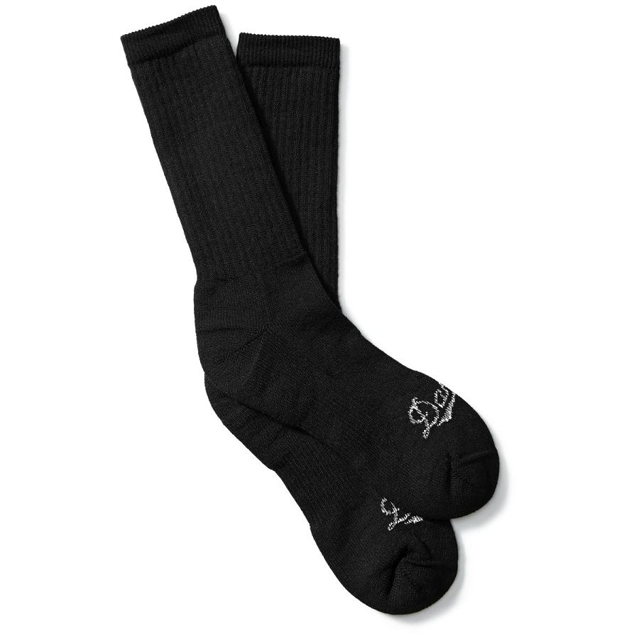 Danner Merino Midweight Uniform Socks Crew Calzini Donna Nere | IT4515GL