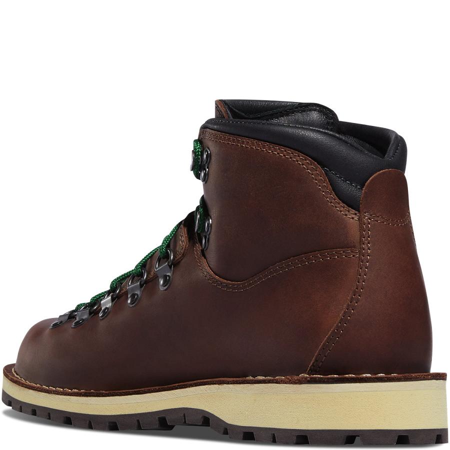 Danner Mountain Pass Scarponi Escursionismo Uomo Caffè | IT4215PQ