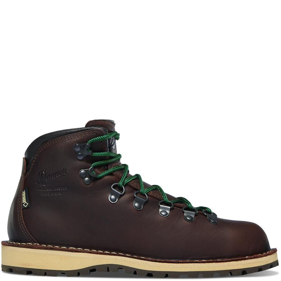 Danner Mountain Pass Scarponi Escursionismo Uomo Caffè | IT4215PQ