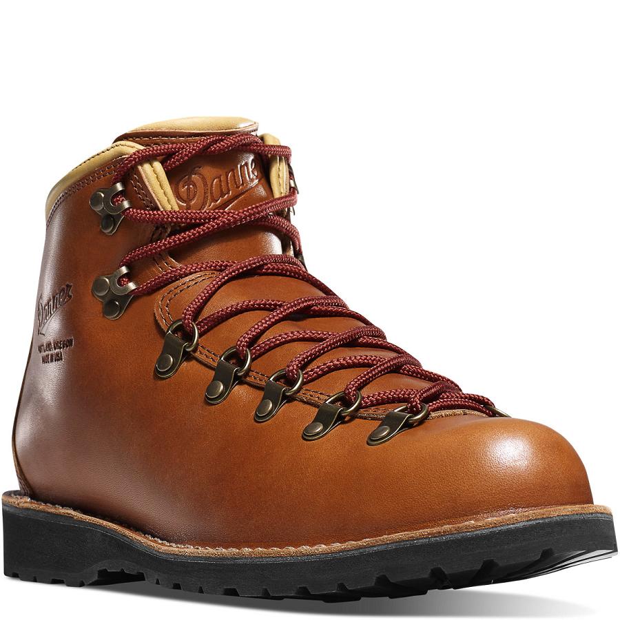 Danner Mountain Pass Stivali da Lavoro Uomo Caffè | IT4132HK