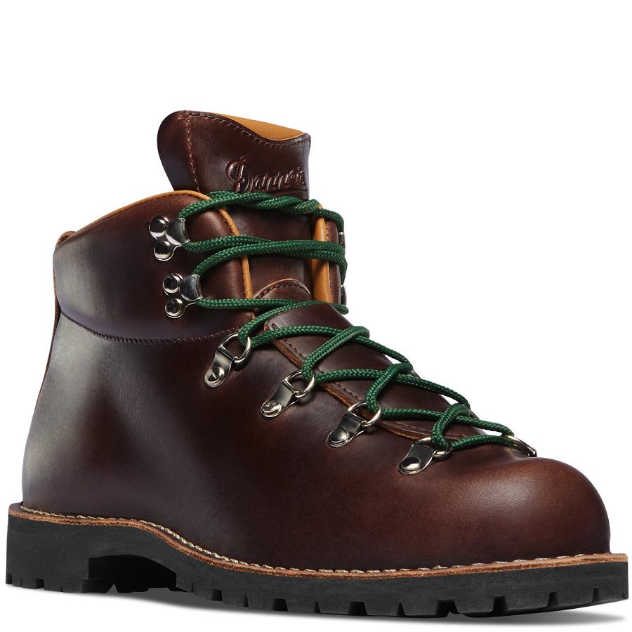 Danner Mountain Trail Scarponi Escursionismo Uomo Bordeaux | IT4253NB