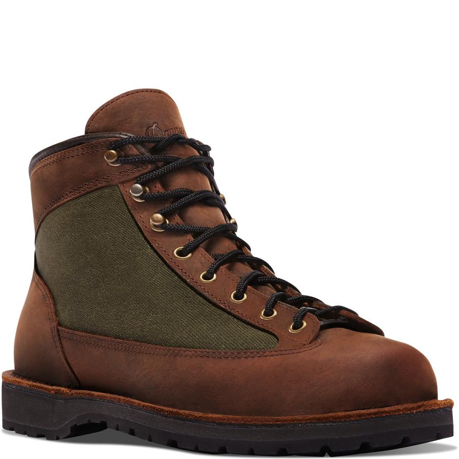 Danner Ridge Scarponi Escursionismo Uomo Marroni Scuro Verdi | IT4202HK