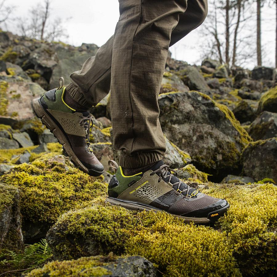 Danner Trail 2650 Campo GTX Scarpe Trekking Uomo Marroni Verdi | IT4283ZG