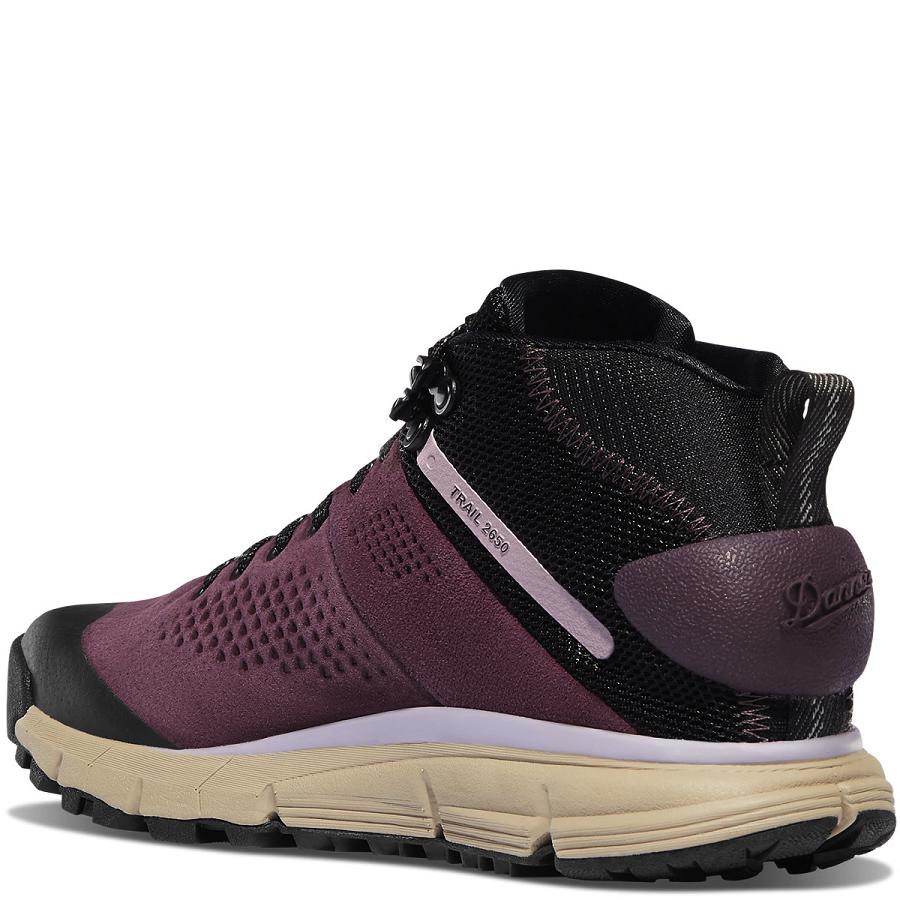 Danner Trail 2650 GTX Mid Scarpe Trekking Donna Nere Viola | IT4659OR