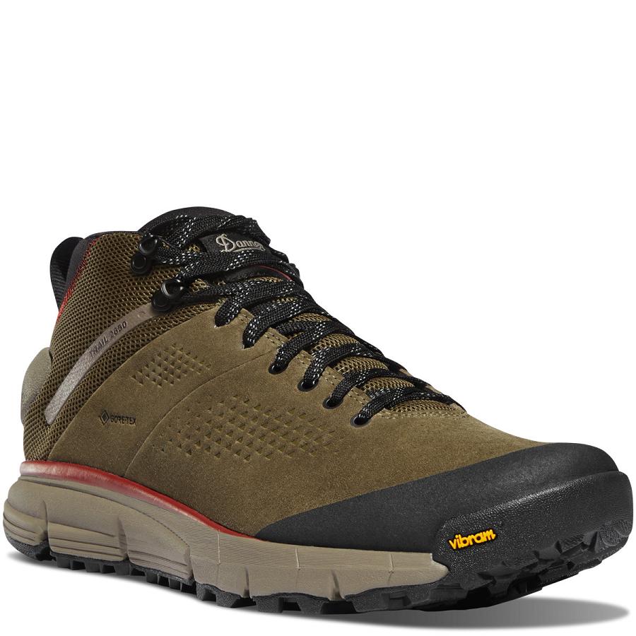 Danner Trail 2650 GTX Mid Scarpe Uomo Verde Oliva | IT4381MA