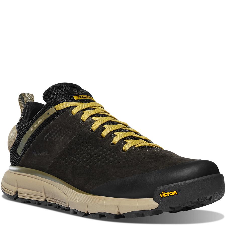 Danner Trail 2650 GTX Scarpe Trekking Uomo Nere Verde Oliva Gialle | IT4291DN