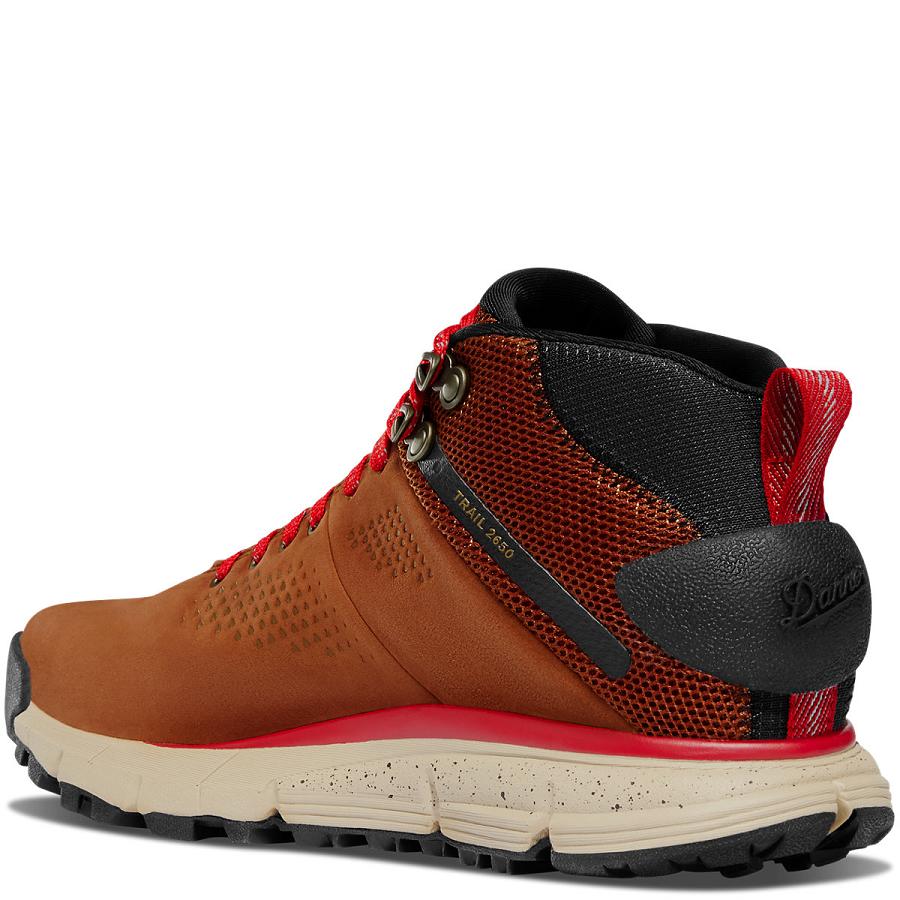 Danner Trail 2650 Mid GTX Scarpe Trekking Donna Marroni Rosse | IT4657AP