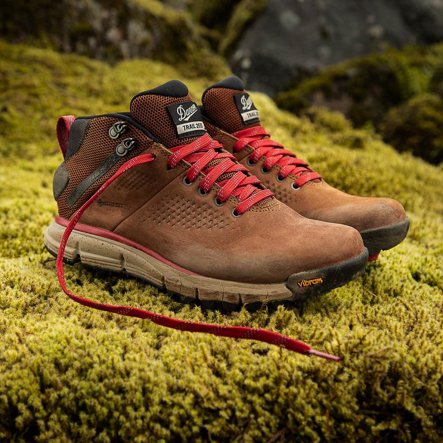 Danner Trail 2650 Mid GTX Scarponi Escursionismo Uomo Marroni Rosse | IT4262GL