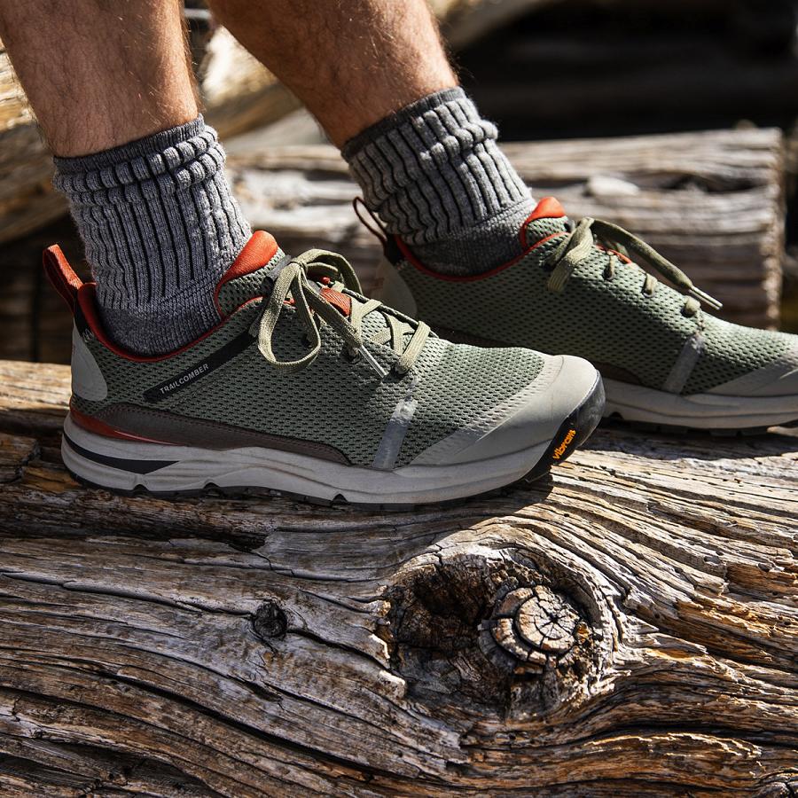 Danner Trailcomber Scarpe Trekking Uomo Verde Oliva | IT4275WY