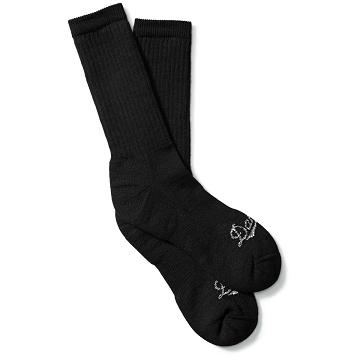 Danner Merino Midweight Uniform Socks Crew Calzini Uomo Nere | IT4105HK