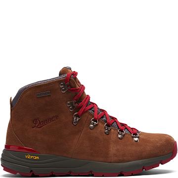 Danner Mountain 600 4.5" Scarponi Escursionismo Uomo Marroni Rosse | IT4258SO