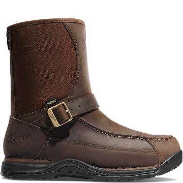 Danner Sharptail Rear Zip 10" Stivali Da Caccia Uomo Caffè | IT4311AP